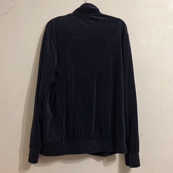 Fila Men’s Velour Jacket Navy - Picture 3 of 4